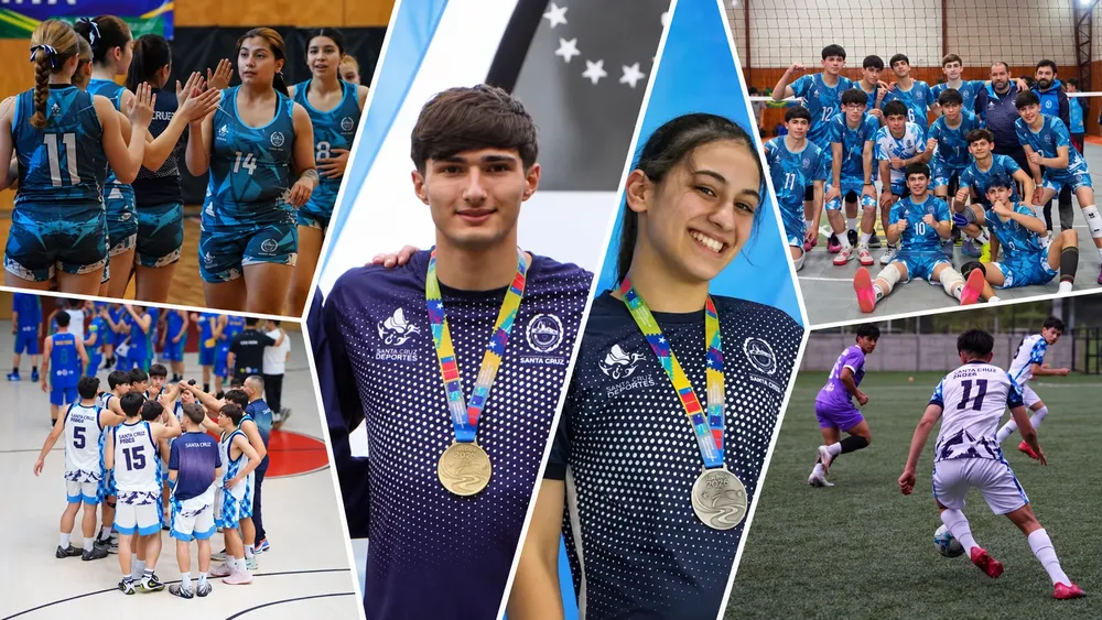 Jeremías y Lourdes, protagonistas del podio